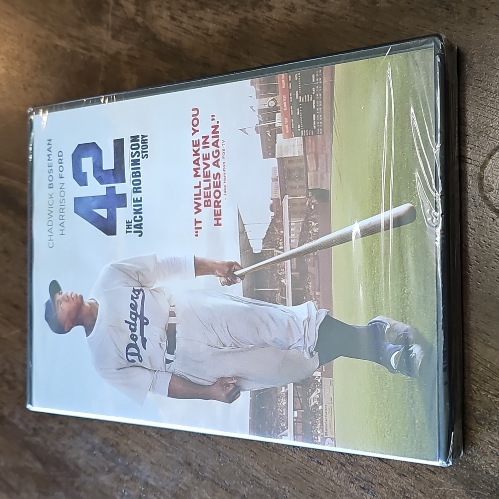 3 for $10 🎬 42 The Jackie Robinson Story DVD Brand New Sealed Sports Drama